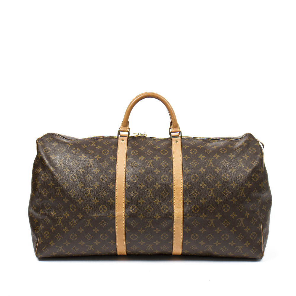 Louis Vuitton Keepall 60  in Brown Monogram Canvas